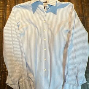 Women's Blue Striped Shirt
